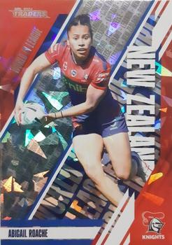 2024 NRL Traders Titanium - World In League Priority #WLP27 Abigail Roache Front
